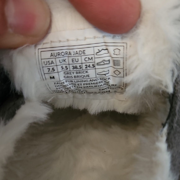 Clogs with Faux Fur Lining - Picture 5 of 6